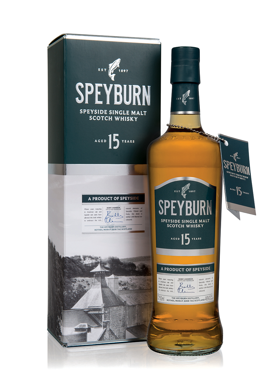 _0002_Speyburn 15 Pack Shot & box 750 ml